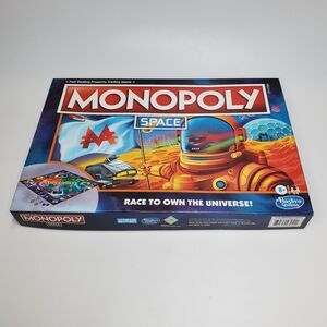 Monopoly Space Edition Board Game Limited Edition 2-4 Players 100% Complete
